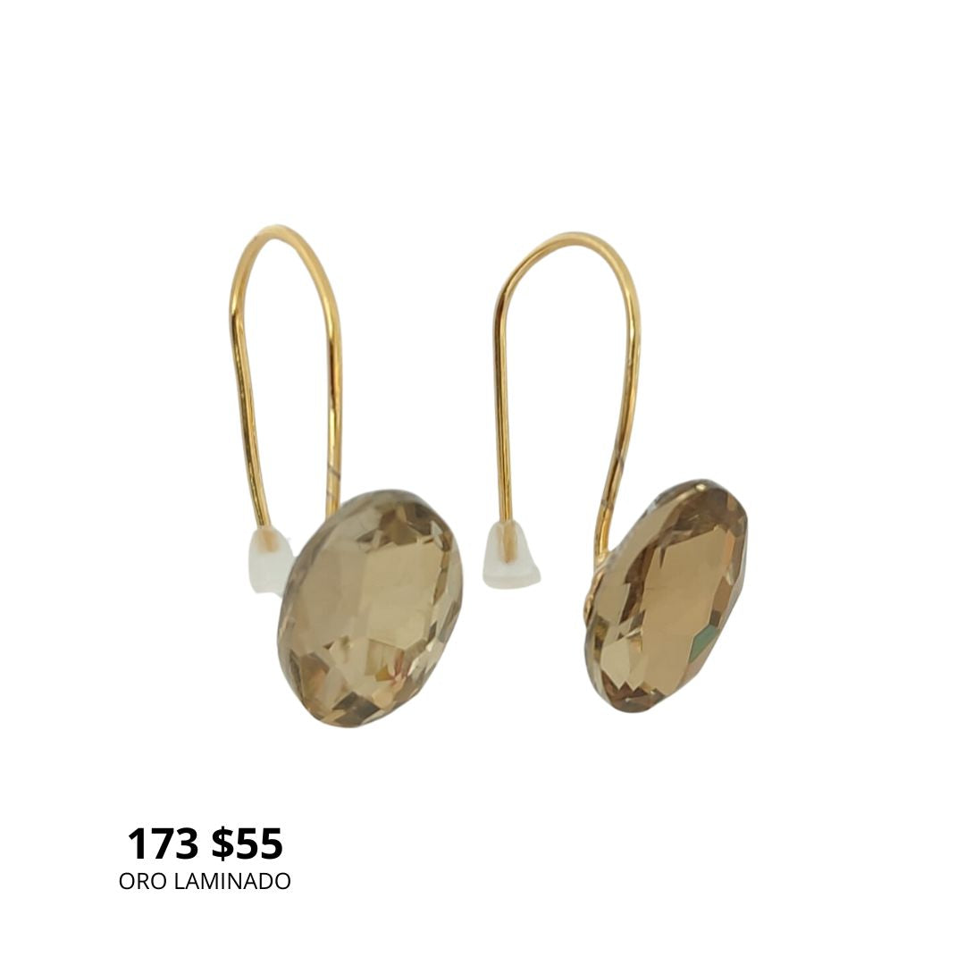 Aretes Oro Laminado