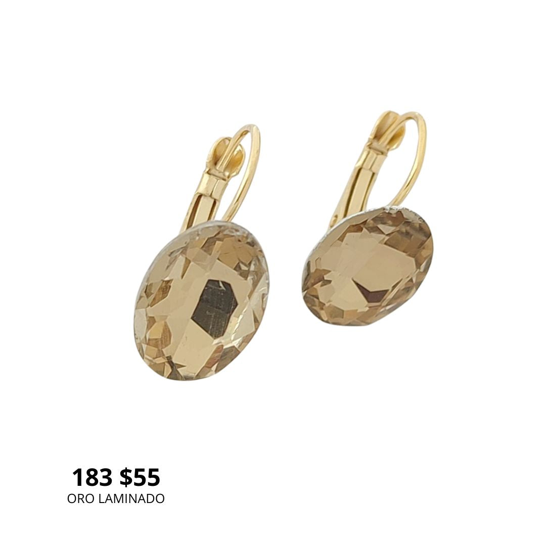 Aretes Oro Laminado