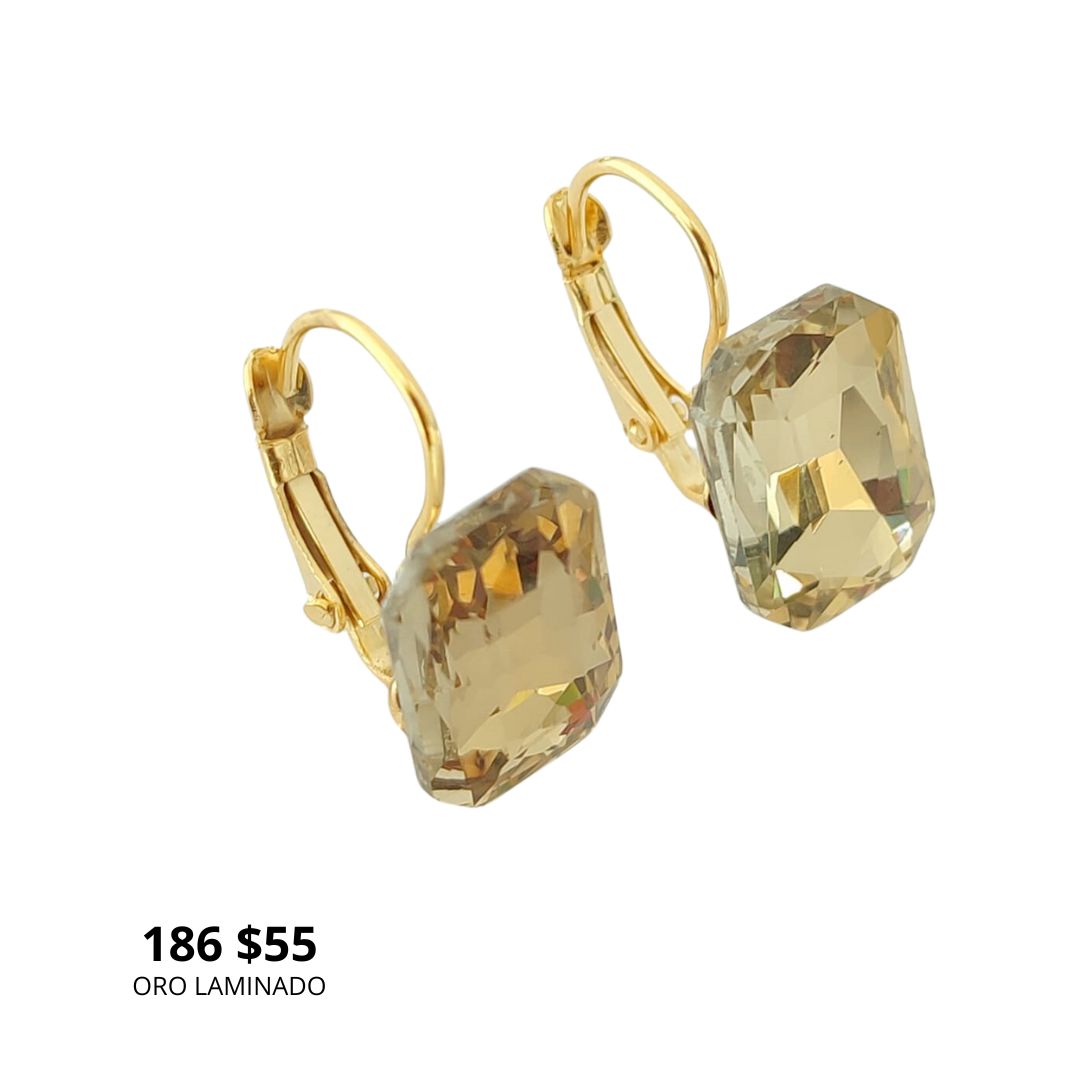 Aretes Oro Laminado