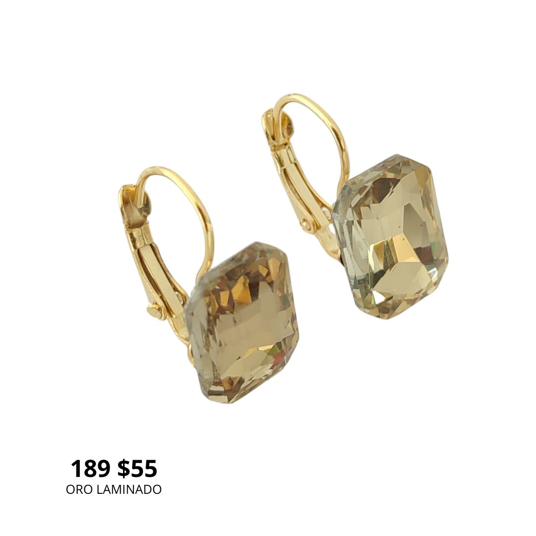 Aretes Oro Laminado