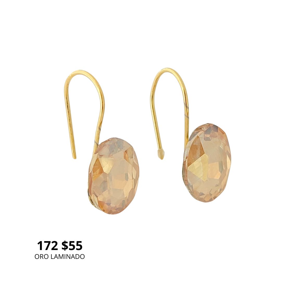 Aretes Oro Laminado